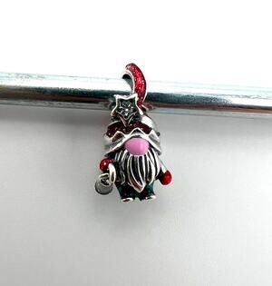 New Christmas Gnome Charm for European Bracelet